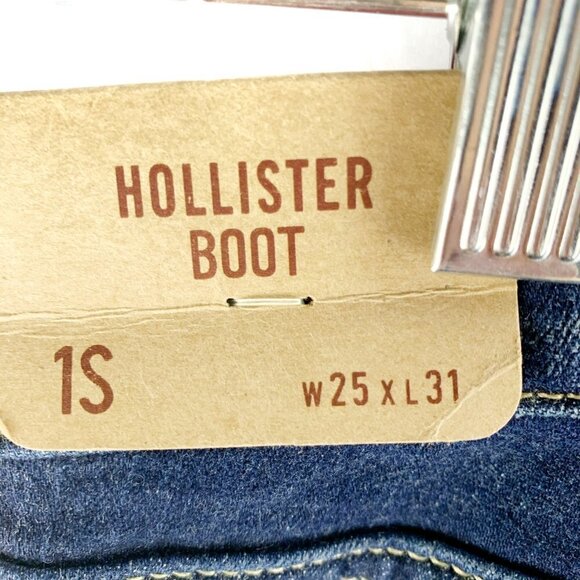 NWT Hollister Boot Women Jeans Size W25/L31 - Picture 7 of 8